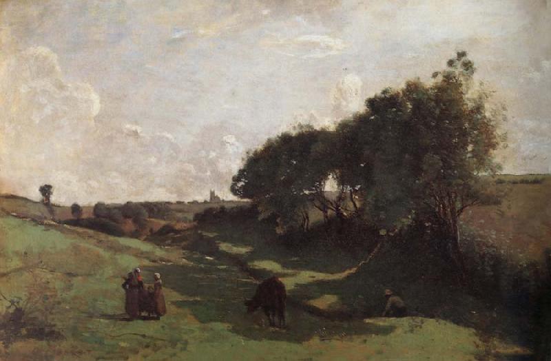 Corot Camille The vaguada oil painting picture